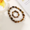 Yunyi Shijia Natural Crystal Elastic Bracelet Ring Set, available in multiple colors, new crystal bracelet jewelry bracelet Specification image